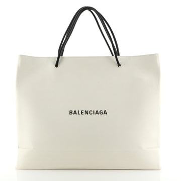 Balenciaga Horizontal Shopping Tote Leather Medium