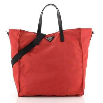 Prada Convertible Tote Tessuto Large
