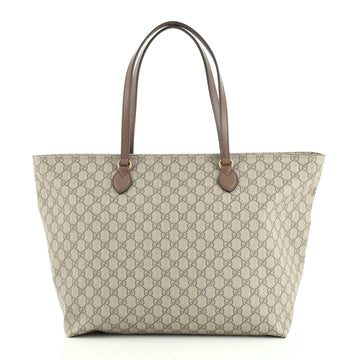 Gucci Ophidia Zip Tote GG Coated Canvas Medium