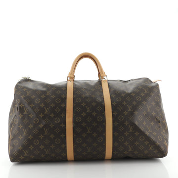 Louis Vuitton Keepall Bag Monogram Canvas 60