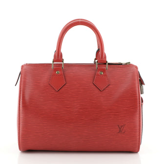Louis Vuitton Speedy Handbag Epi Leather 30