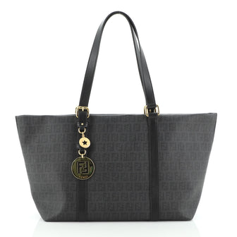Fendi Superstar Tote Zucchino Coated Canvas Large