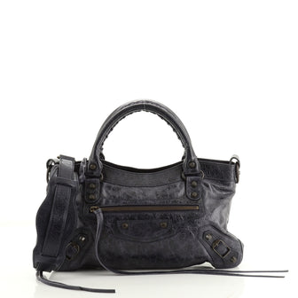Balenciaga First Classic Studs Bag Leather
