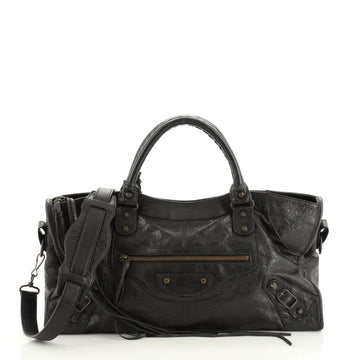 Balenciaga Part Time Classic Studs Bag Leather
