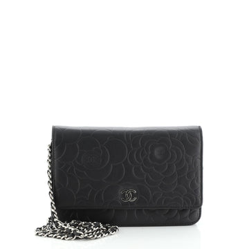 Chanel Wallet on Chain Camellia Lambskin