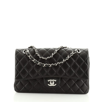 Chanel Classic Double Flap Bag Quilted Lambskin Medium