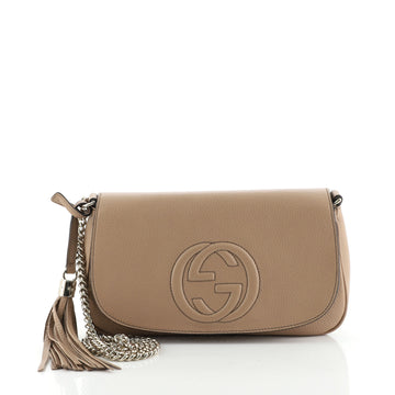 Gucci Soho Chain Crossbody Bag Leather Medium