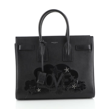Saint Laurent Sac de Jour Bag Patchwork Leather Small