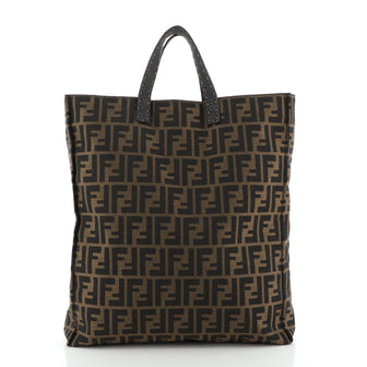 Fendi Chef Shopper Tote Zucca Canvas Large