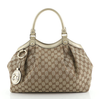 Gucci Sukey Tote GG Canvas Medium