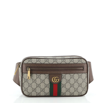 Gucci Ophidia Belt Bag GG Coated Canvas Medium