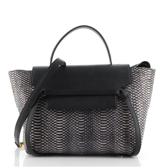 Celine Belt Bag Python Mini