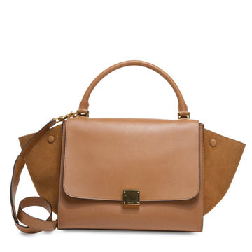 Celine Trapeze Suede Medium