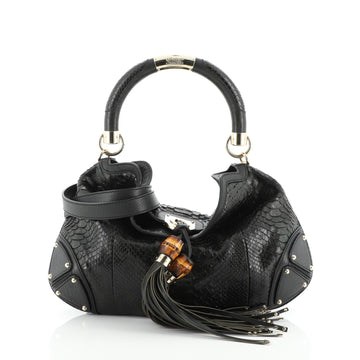 Gucci Indy Hobo Python Medium