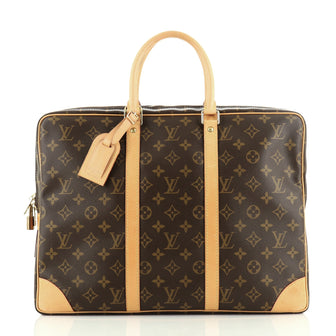 Louis Vuitton Porte-Documents Voyage Briefcase Monogram Canvas