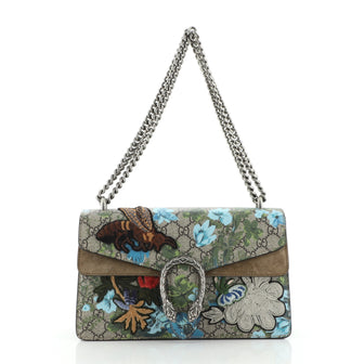 Gucci Dionysus Bag Embroidered Printed GG Coated Canvas Small