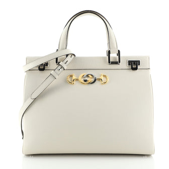 Gucci Zumi Top Handle Bag Leather Medium