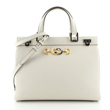 Gucci Zumi Top Handle Bag Leather Medium