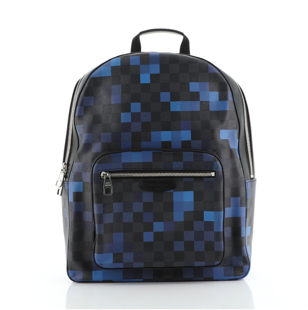 Louis Vuitton Damier Graphite Pixel Josh Backpack - Black