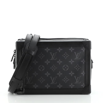 Louis Vuitton Soft Trunk Bag Monogram Eclipse Canvas