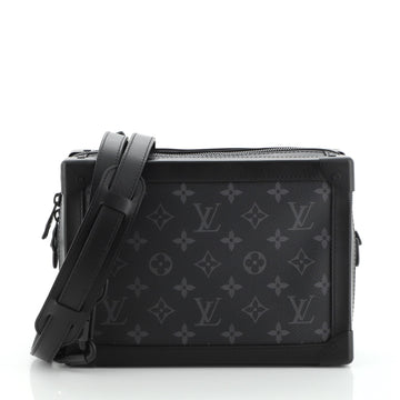 Louis Vuitton Soft Trunk Bag Monogram Eclipse Canvas