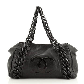 Chanel Resin Modern Chain Tote Calfskin East West