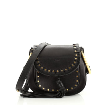 Chloe Hudson Handbag Studded Leather Mini