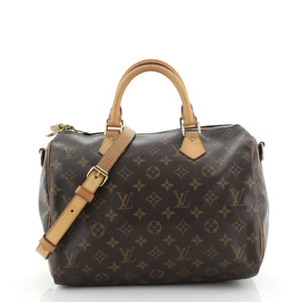 Louis Vuitton Speedy Bandouliere Bag Monogram Canvas 30