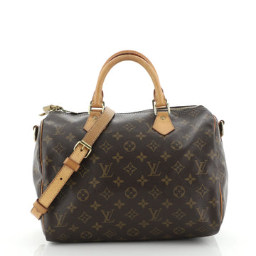 Louis Vuitton Speedy Bandouliere Bag Monogram Canvas 30