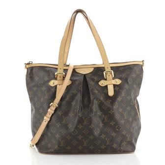 Louis Vuitton Palermo Handbag Monogram Canvas GM