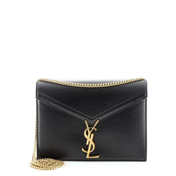 Saint Laurent Cassandra Chain Shoulder Bag Leather Small
