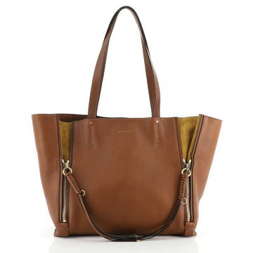 Chloe Milo Shopping Tote Leather Medium