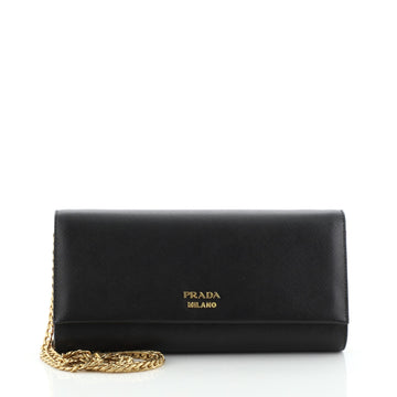 Prada Wallet on Chain Saffiano Leather
