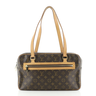 Louis Vuitton Cite Handbag Monogram Canvas GM