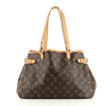 Louis Vuitton Batignolles Handbag Monogram Canvas Horizontal
