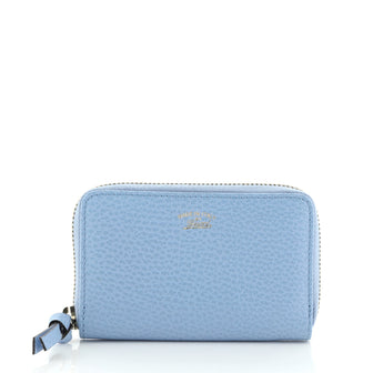 Gucci Swing Zip Coin Purse Leather