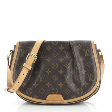 Louis Vuitton Menilmontant Handbag Monogram Canvas PM