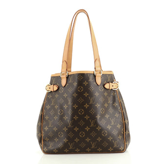 Louis Vuitton Batignolles Handbag Monogram Canvas Vertical