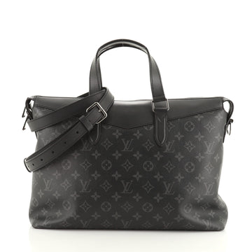 Louis Vuitton Explorer Briefcase Monogram Eclipse Canvas