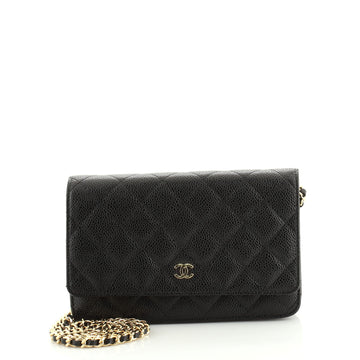 Chanel Wallet on Chain Quilted Caviar