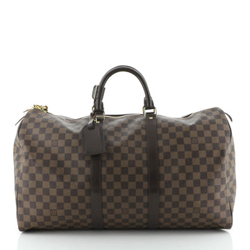 Louis Vuitton Keepall Bag Damier 50