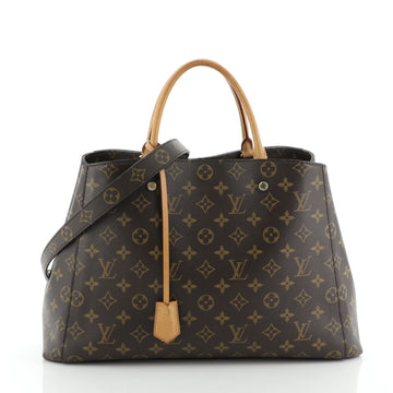 Louis Vuitton Montaigne Handbag Monogram Canvas GM