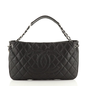 Chanel Timeless CC Expandable Tote Quilted Caviar Medium