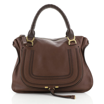 Chloe Marcie Shoulder Bag Leather Large
