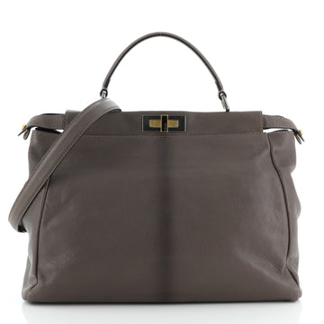 Fendi Peekaboo Bag Ombre Leather Large