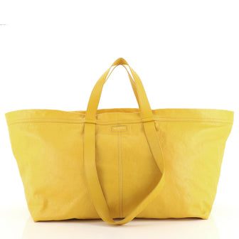 Balenciaga Carry Shopper Tote Leather Large