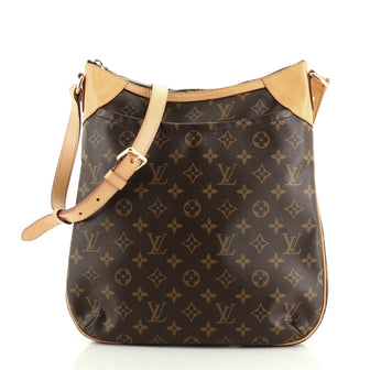 Louis Vuitton Odeon Handbag Monogram Canvas MM
