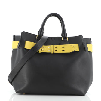 Burberry Belt Tote Leather Medium