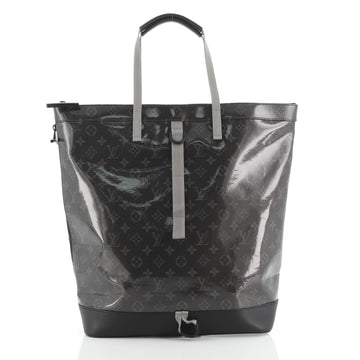 Louis Vuitton Zipped Tote Limited Edition Monogram Glaze Eclipse Canvas