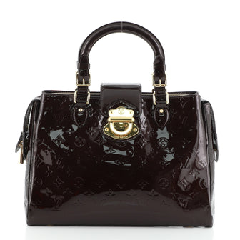 Louis Vuitton Melrose Avenue Handbag Monogram Vernis